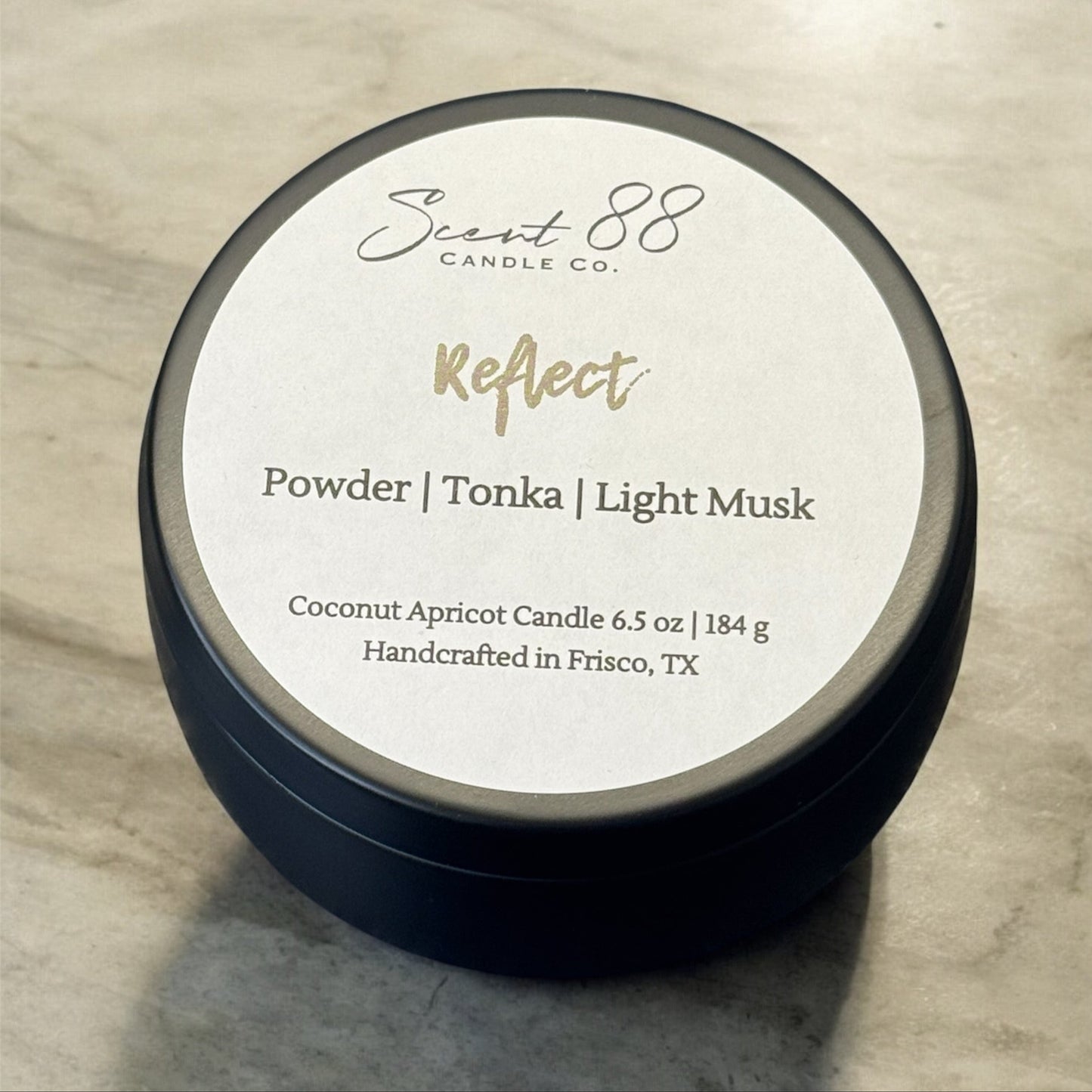 Reflect - 6.5 oz Coconut Apricot Wax Candle